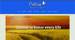 Desktop Screenshot of coltrinmortuary.com